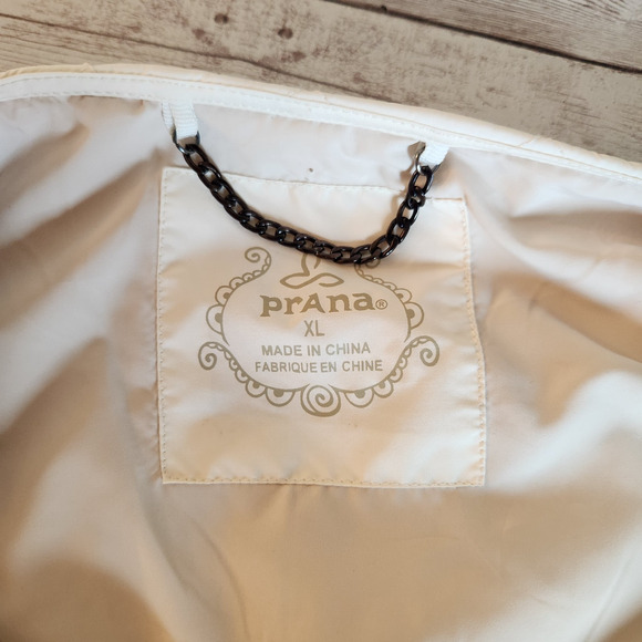 Prana Good Lux Sherpa Quilted Full Zip Jacket Size XL - Picture 4 of 10